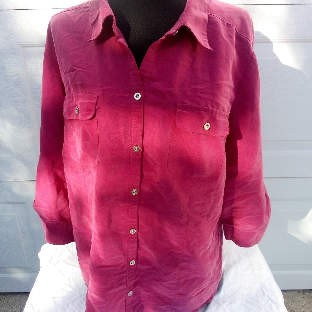 Red croft and barrows button down NWOT XL